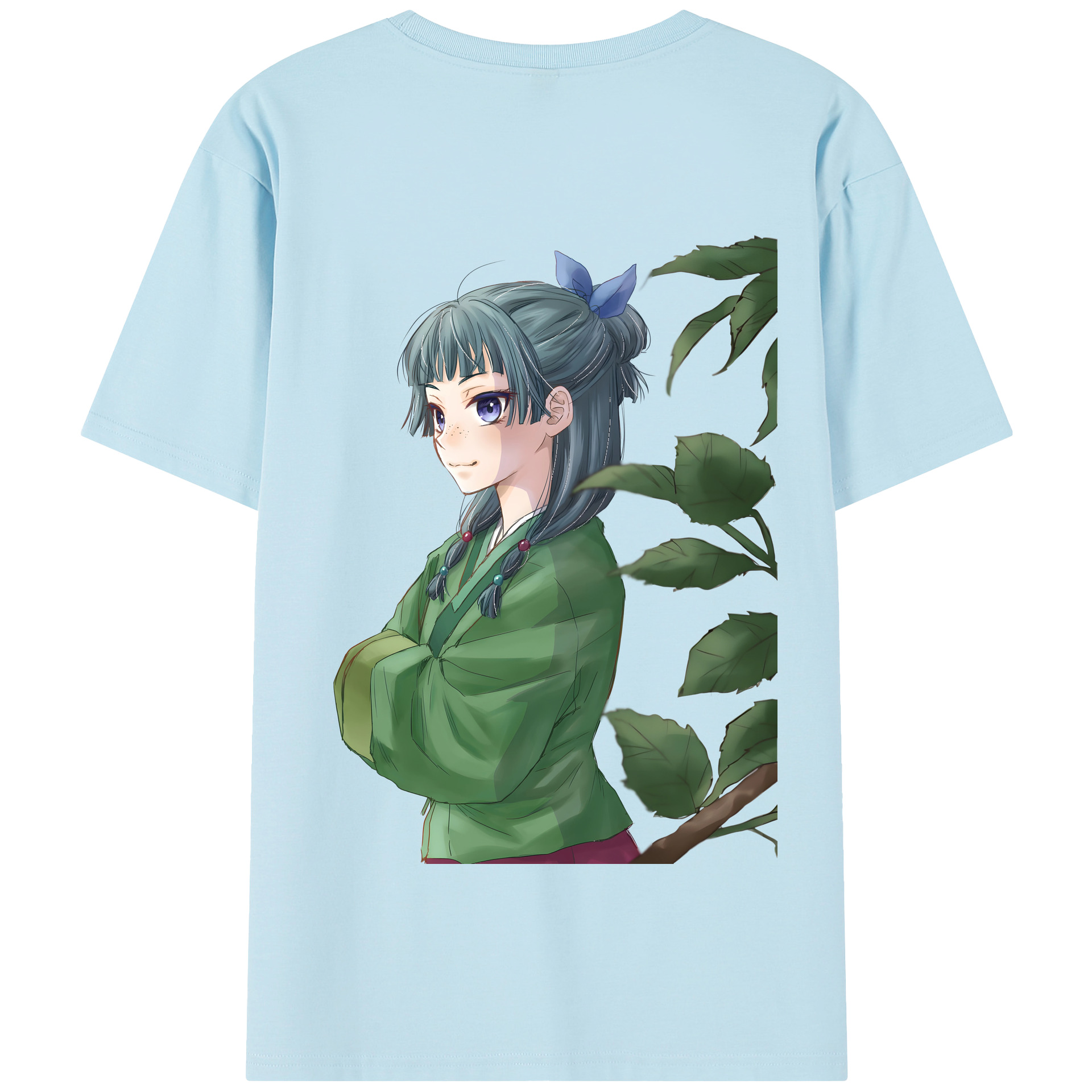 （画像用） 薬屋のひとりごと The Apothecary Diaries 綿100％半袖Tシャツ（背面プリント）